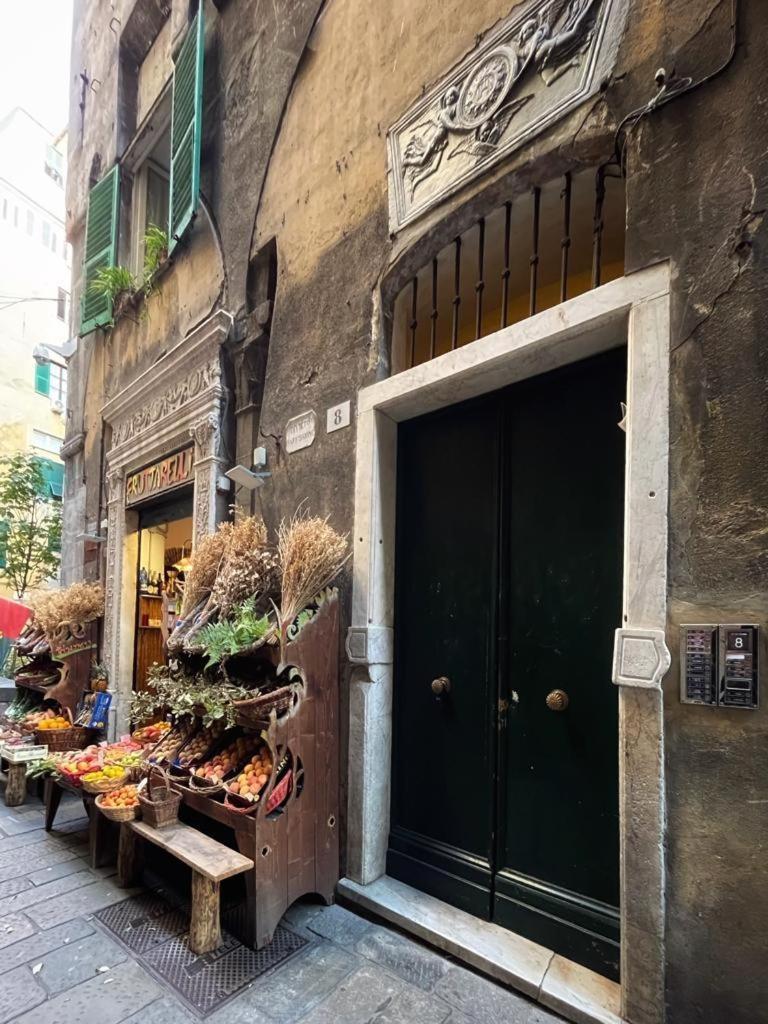 Ferienwohnung Dimora Al Porto Antico Genua Exterior foto